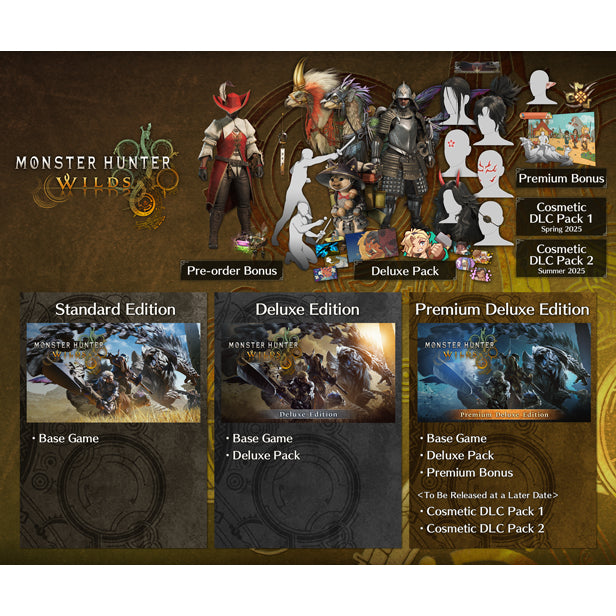 Monster Hunter Wilds - Steam Game - PC Game - Family Share - Offline/Online - Original Game - Co-op