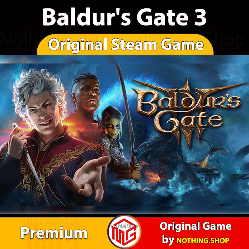 Baldurs Gate 3 - Steam Game - Activate Game - 100% Original and Safe - Life Time Guarantee - RECOMMENDED - PC GAME