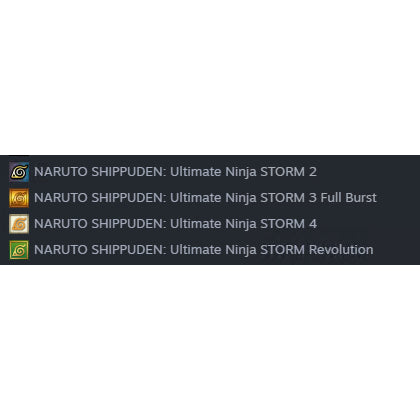 NARUTO SHIPPUDEN: Ultimate Ninja STORM 1-2-3-4 Bundle [Full DLC] [Auto Delivery] [Steam Offline] PC Game - Steam Game