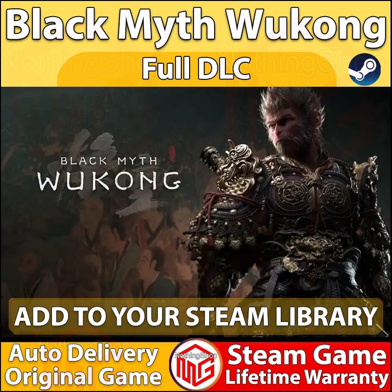 Black Myth Wukong - Steam Game - PC Game - Family Share - Offline/Online - Original Game - Co-op