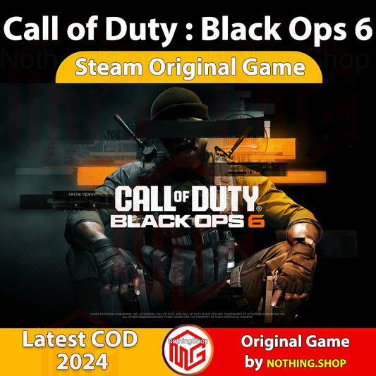 Call of Duty Black Ops 6 - 2024 - COD 21 Campaign - COD BO 6 - Steam Game - PC Game - Rent Account - Campaign Mode