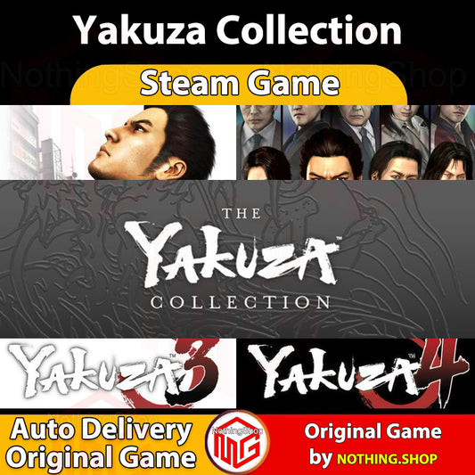 Yakuza Collection 1-6 [Full DLC] [Auto Delivery] [Steam Offline] PC Game - Steam Game