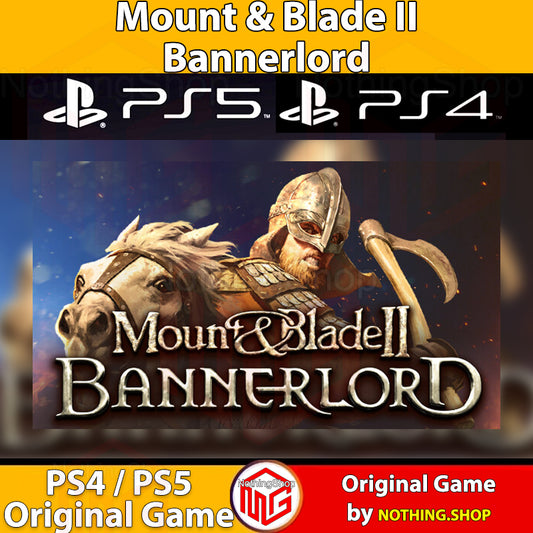 Mount & Blade 2 : Bannerlord - Playstation - Digital Game - Original Game - PS4/PS5