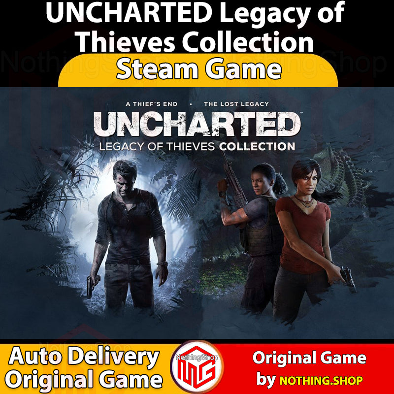 UNCHARTED Legacy of Thieves Collection [Auto Delivery] [Full DLC] [Steam Offline] PC Game - Steam Game