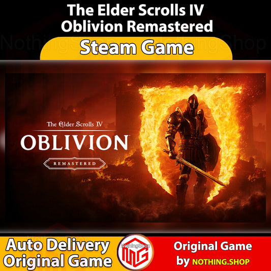 The Elder Scrolls IV Oblivion Remastered [Auto Delivery] [Full DLC] [Steam Offline] PC Game - Steam Game