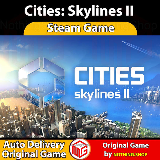 Cities Skylines II [Auto Delivery] [Full DLC] [Steam Offline] PC Game - Steam Game