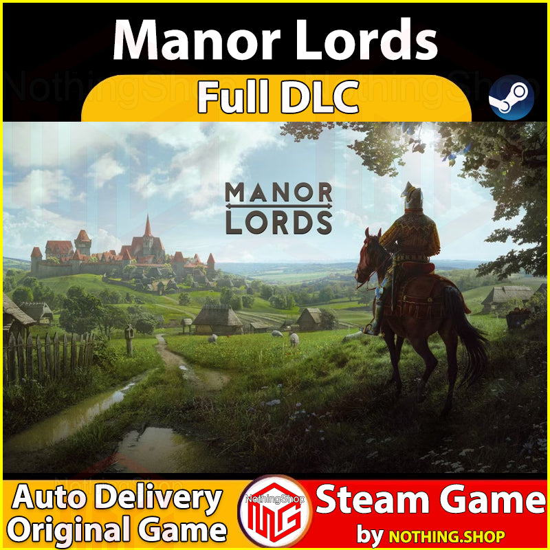 Manor Lords [Full DLC] [Auto Delivery] [Steam Offline] PC Game - Steam Game