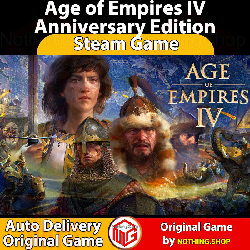 Age of Empires IV [Full DLC] [Auto Delivery] [Steam Offline] PC Game - Steam Game