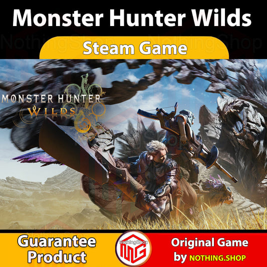 Monster Hunter Wilds - Steam Game - PC Game - Family Share - Offline/Online - Original Game - Co-op