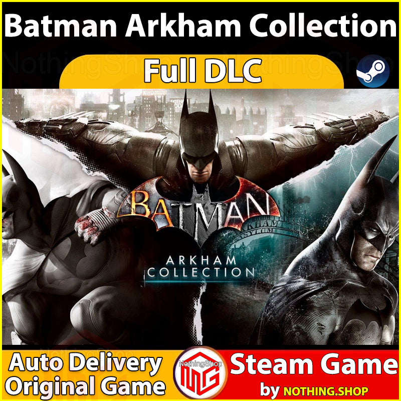 Batman Arkham Collection [Full DLC] [Auto Delivery] [Steam Offline] PC Game - Steam Game