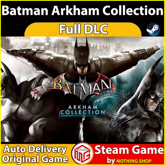 Batman Arkham Collection [Full DLC] [Auto Delivery] [Steam Offline] PC Game - Steam Game